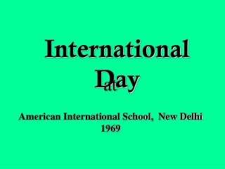 International Day