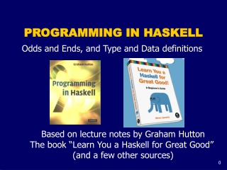 PROGRAMMING IN HASKELL