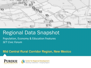 Regional Data Snapshot