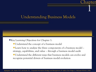 Understanding Business Models