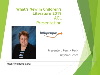 What’s New In Children’s Literature 2019 ACL Presentation