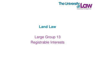 Land Law