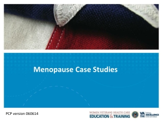 Menopause Case Studies