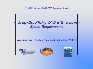 A Snap-Stabilizing DFS with a Lower Space Requirement