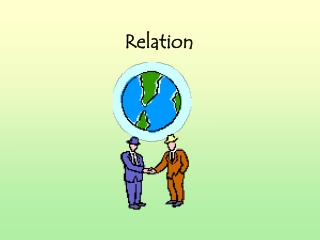 Relation