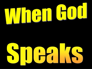 When God