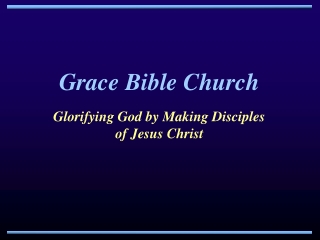 Grace Bible Church