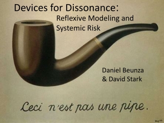 Reflexive Modeling and Systemic Risk