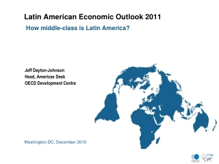 Latin American Economic Outlook 2011