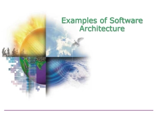 Examples of Software Architecture