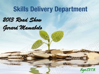 Skills Delivery Department