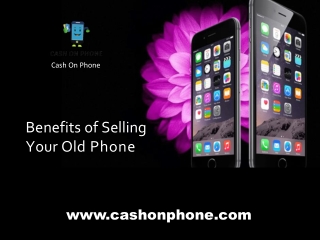 Benefits of selling your old phone