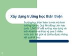 X y dng trung hc th n thin