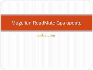 Magellan RoadMate Map | Magellan GPS Roadmate