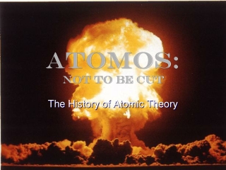 Atomos : Not to Be Cut