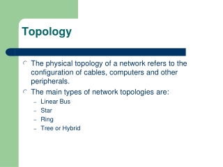 Topology