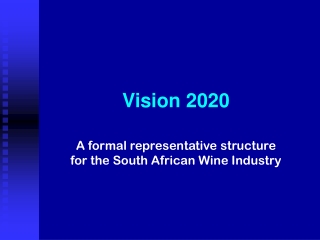 Vision 2020