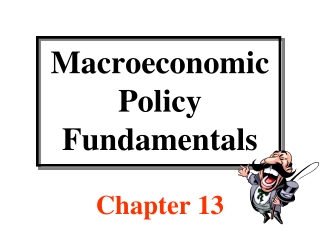 Macroeconomic Policy Fundamentals