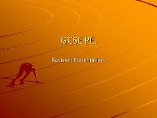 GCSE PE.