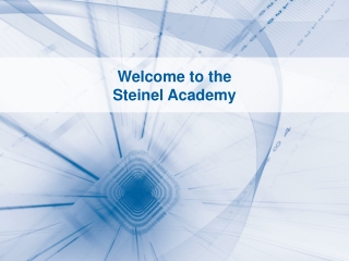 Welcome to the Steinel Academy