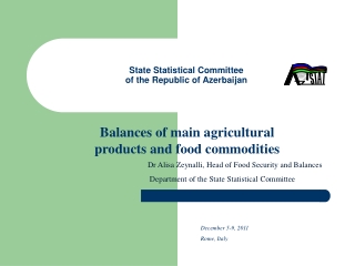 State Statistical Committee of the Republic of Azerbaijan