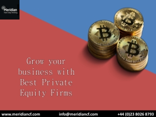 Grow your business with Best Private Equity Firms