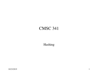 CMSC 341