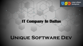 IT Company In Dallas