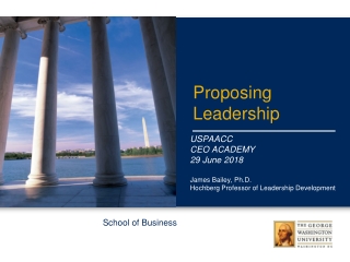 Proposing Leadership