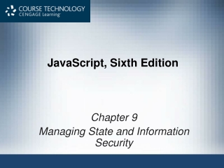 JavaScript, Sixth Edition