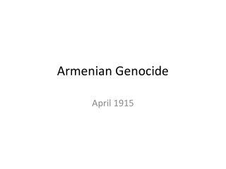 Armenian Genocide