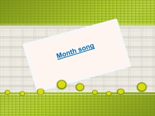 Month song