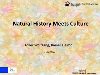 Natural History Meets Culture