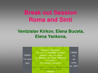 Break out Session Roma and Sinti