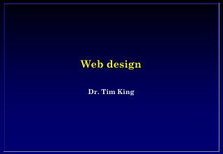 Web design