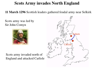 Scots Army invades North England