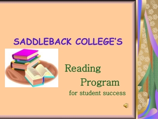 SADDLEBACK COLLEGE’S