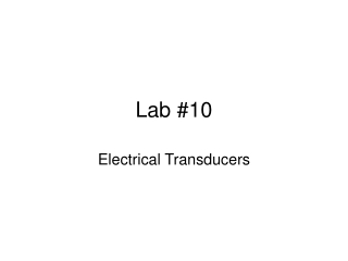 Lab #10