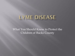 Lyme Disease