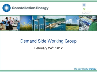 Demand Side Working Group