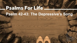 Psalm 42-43: The Depressive’s Song
