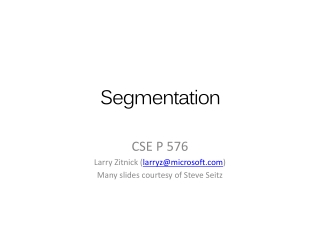 Segmentation