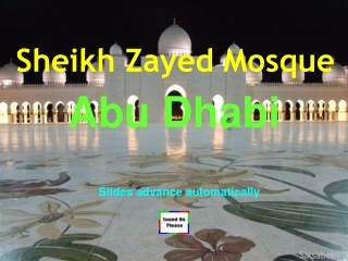 Sheikh Zayed Mosque