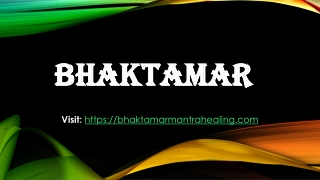 Bhaktamar