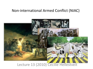 Non-international Armed Conflict (NIAC)