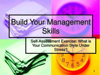 Build Your Management Skills