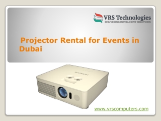 Projector Rental Dubai | HD Projector for Rent in Dubai