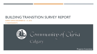 Building Transition Survey Report