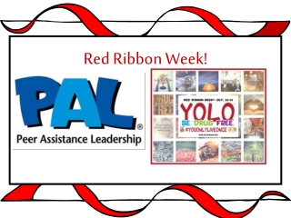 Red Ribbon Week!