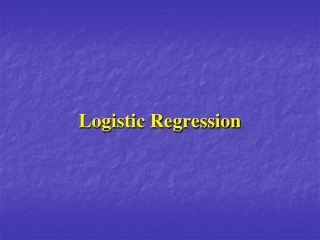 Logistic Regression